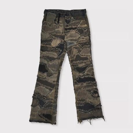 100 YEARS WORK FLARE JEANS INSIDE-OUT (517a)