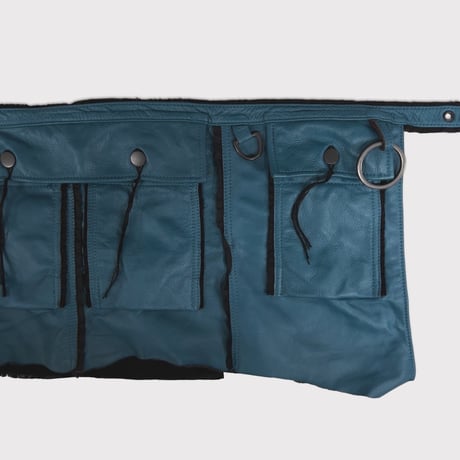 Utility Kilt(BROWN CORE)  TURQUOISE