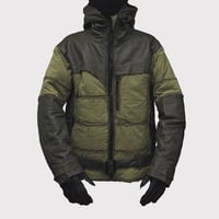 Rustic Edged DAS Parka(VEGETABLE DYED NYLON) OLIVE