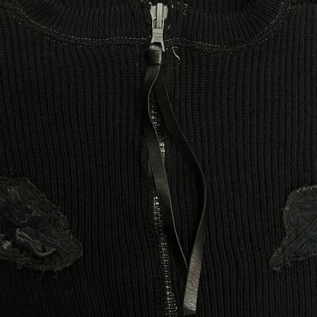 Love Knit Jumper(SWEDISH ARMY VINTAGE)BLACK