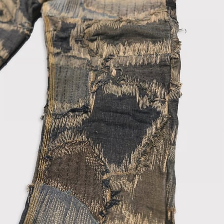 100 YEARS WORK STRAIGHT JEANS INSIDE-OUT (501b)