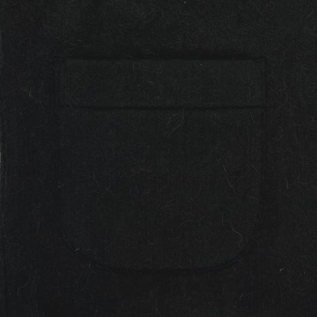 Cut Off 1B Cardigan(NEEDLE SHAGGY MOHAIR)BLACK