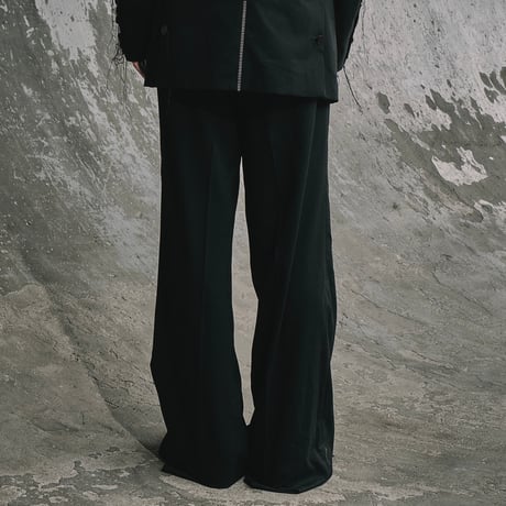 Adjust Wide Trousers(NOIR) BLACK
