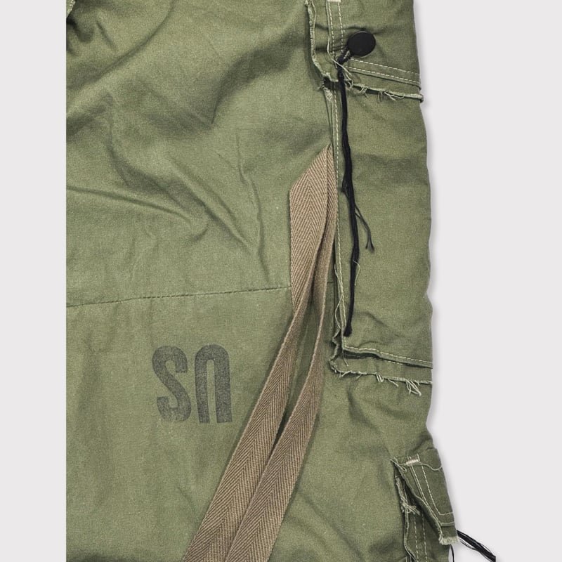 パンツ minus slash seam hbt cargo MINUS - Slash Seam HBT Cargo / VINTAGE SLEEPING BAG CASE