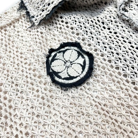 TIMELESS  KAMON ALOHA SHIRT(RASCHEL LACE)  IVORY