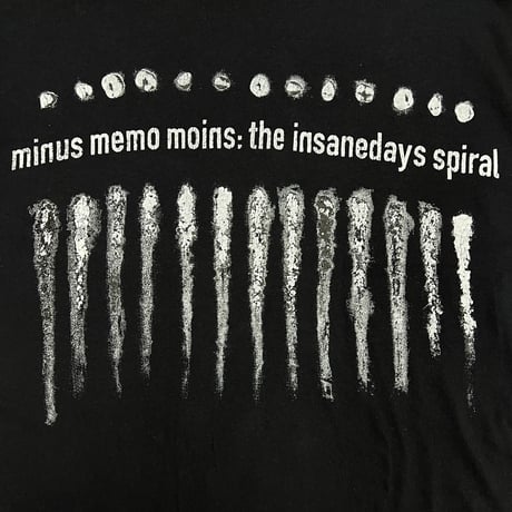 Bootleg Tee(MONOCHROMESHINE)5YEARS BLACK
