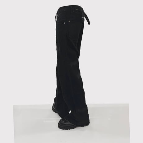 Twist Seam Lot.20603T R&D(100YEARS DENIM) BLACK
