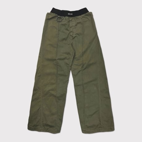 Home Trousers With Night-Cut(AGED TWILL) OLIVE