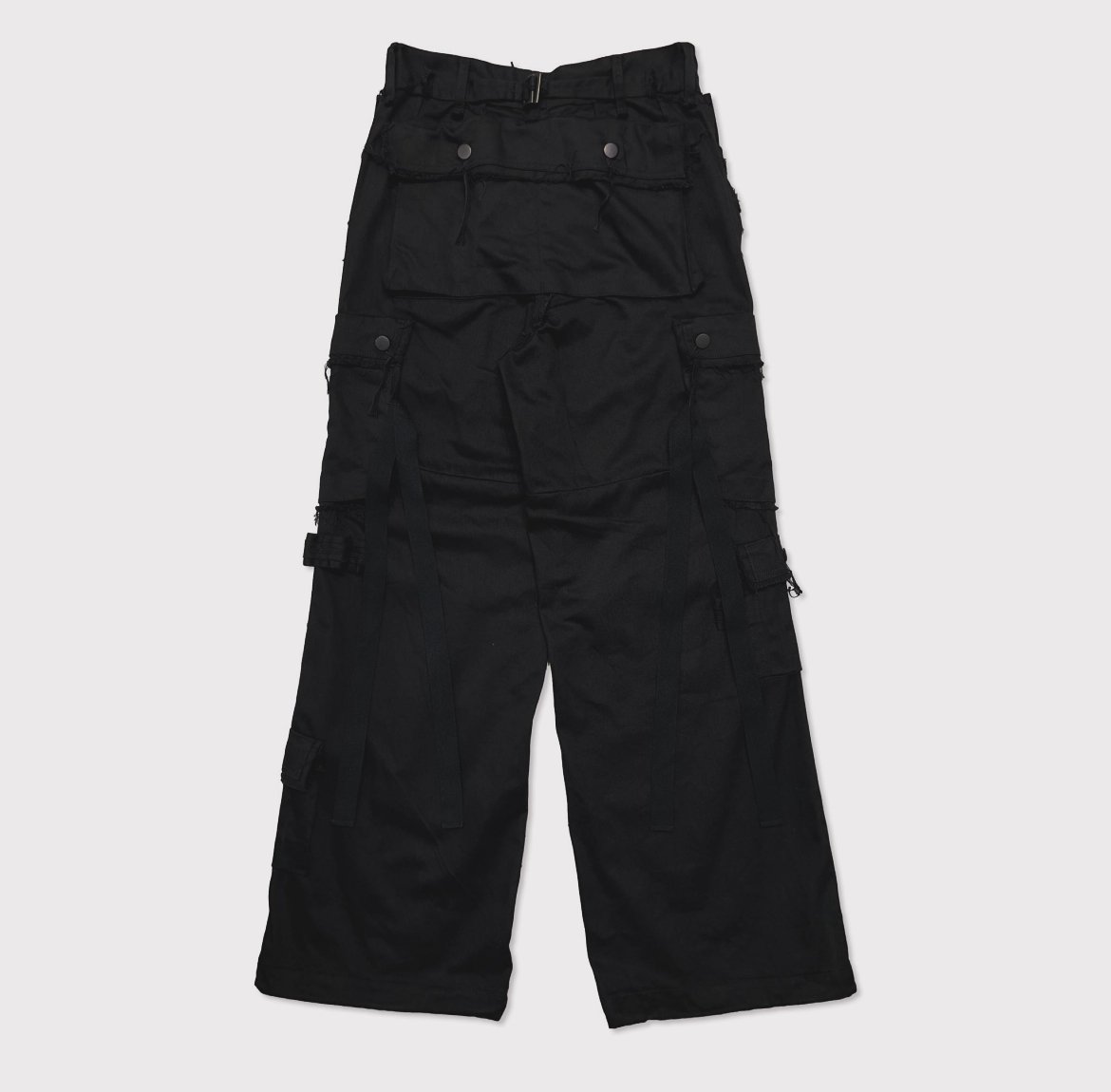 Slash Seam HBT Cargo BK(CLASSIC TWILL) | MINUS