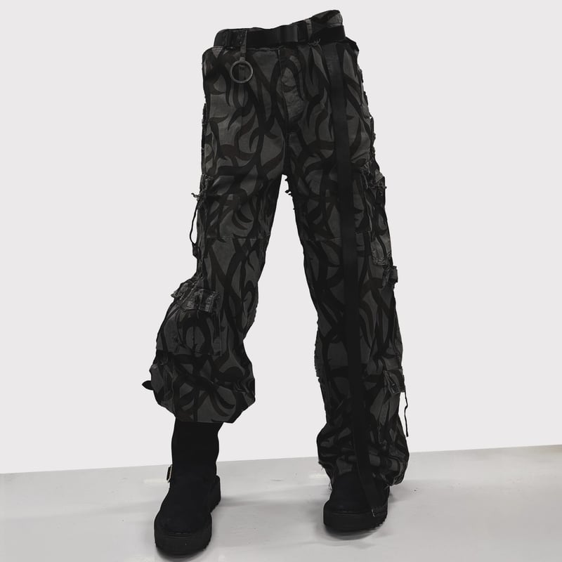 Tribal Camouflage Slash Seam HBT Cargo 20Years