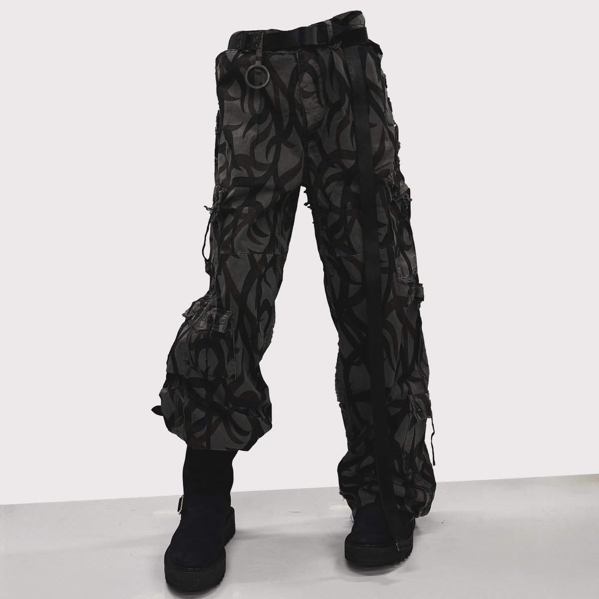 Tribal Camouflage Slash Seam HBT Cargo 20Years