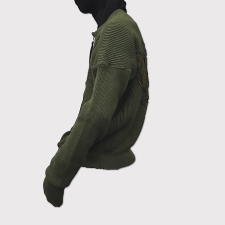 Love Knit Jumper(SWEDISH ARMY VINTAGE) OLIVE