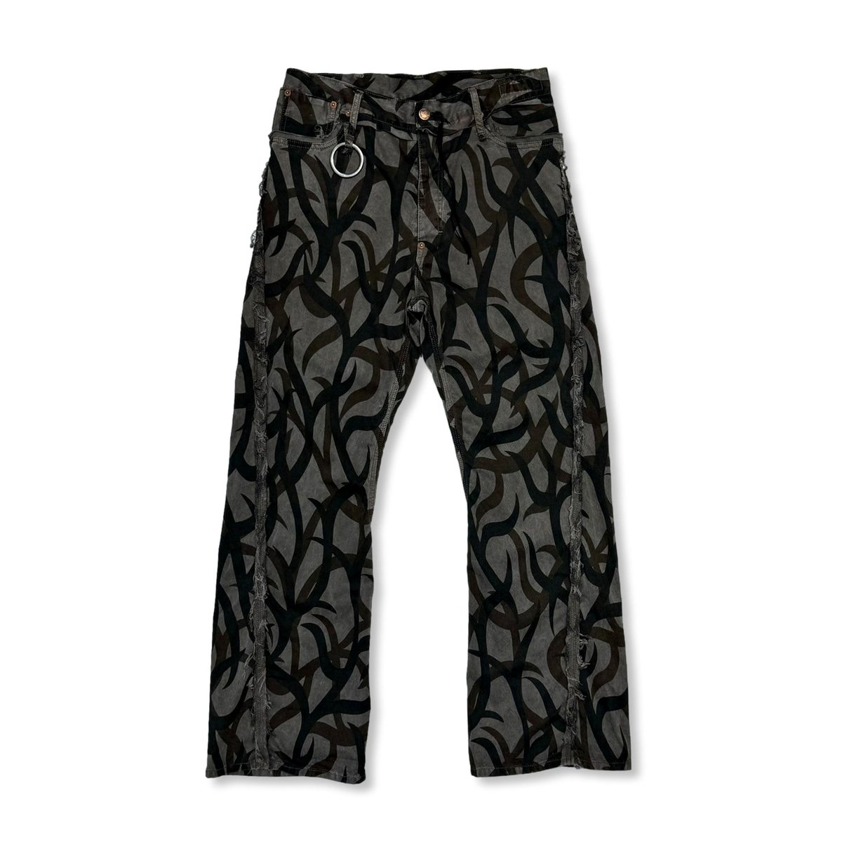 Tribal Camouflage Slash Seam Twist Lot.20746 20