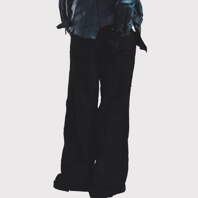 Twist Seam Lot.20603T BORO CRUST(NOIR) | MINUS