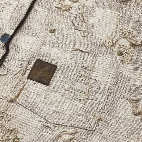 Rustic Collar Chore Jacket Boro Crust(SAND)