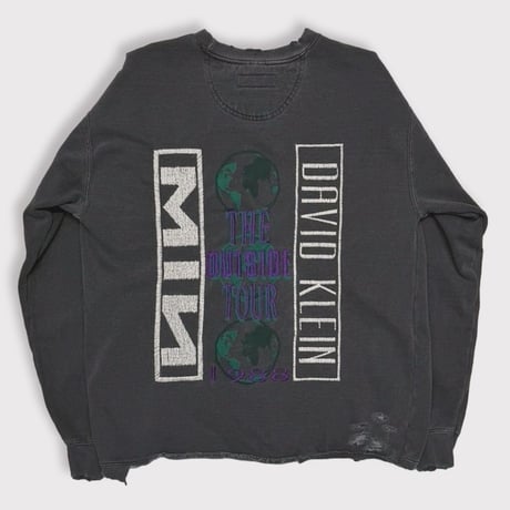 Bootleg DIY Crew Sweat With Damaged(OUTSIDE TOUR)