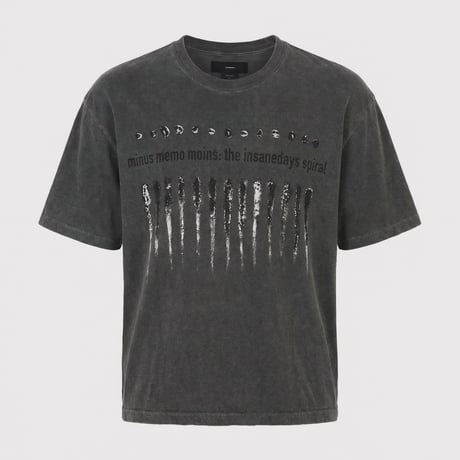 Bootleg Tee(MONOCHROMESHINE)10YEARS BLACK