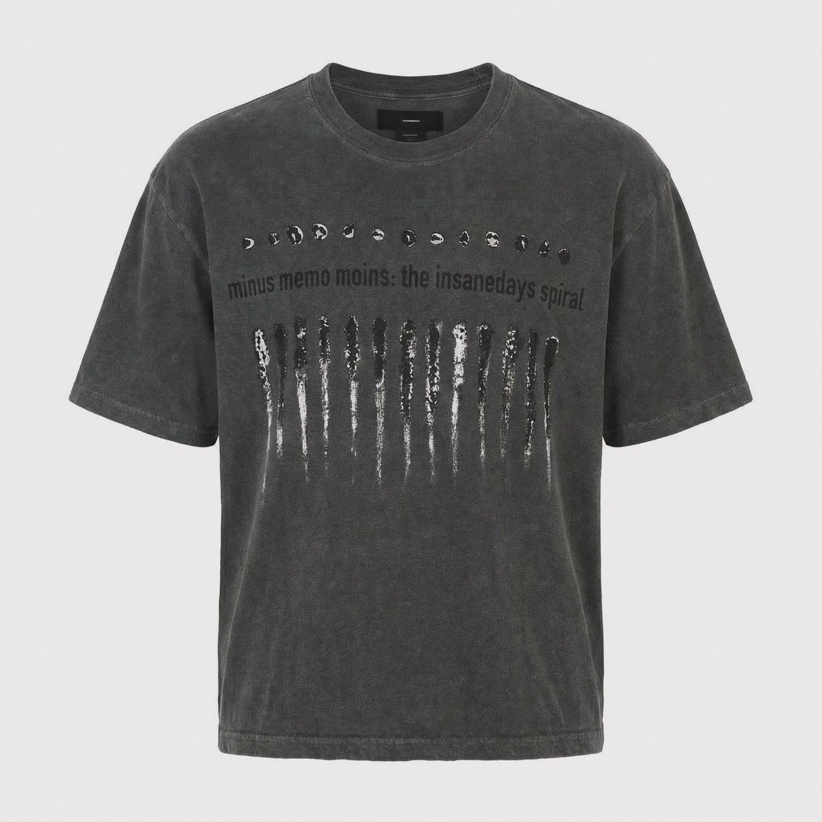 Bootleg Tee(MONOCHROMESHINE)10YEARS BLACK | MIN