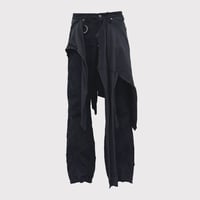 Twist Seam Lot.20746 BORO CRUST With Wrapped(BORO) BLACK