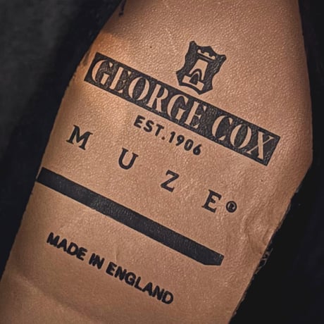 x MUZE x GEORGE COX Engineer Boots(CLASSIC SHARK)