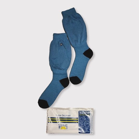 TIMELESS x WHIMSY Logo Socks(LOOSE FIT) BLUE