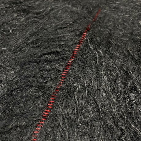 TIMELESS  CUT OFF 1B MOHAIR CARDIGAN SHADOW(ITALIAN MOHAIR KNIT)
