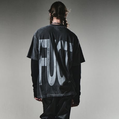 Combat Long Thermal With Damaged(CLASSIC WAFFLE KNIT) BLACK