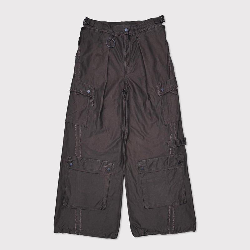 パンツ Slash Seam Twist Wide Trousers MINUS - 【残り一点】Slash