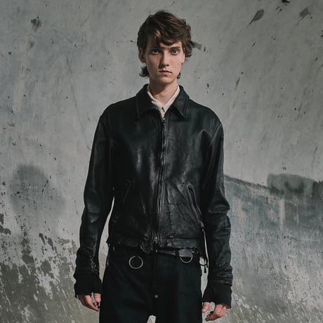 ［ー］MINUS ジャケット ー］Minus(マイナス)の1B BLAZER BORO(ジャケット)の通販