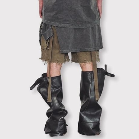 Slash Seam Twist Cargo Pants(AGED TWILL) SAND