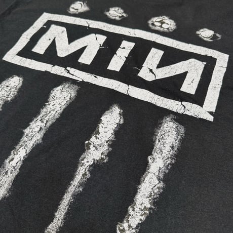 BOOTLEG TEE(MONOCHROMESHINE)5YEARS BLACK