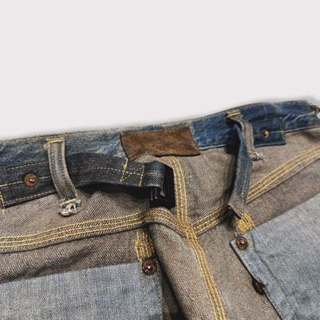 100 YEARS WORK STRAIGHT JEANS INSIDE-OUT (501a)