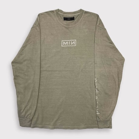 トップス minus Bootleg Long Sleeve(BOX)WASHED TEE minus Bootleg Long Sleeve(BOX)WASHED TEE