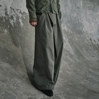 Wrapped Work Trousers With Night-Cut(AGED TWILL) OLIVE