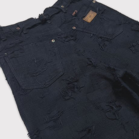 Cut Off Heavy Short Boro Crust (NOIR)