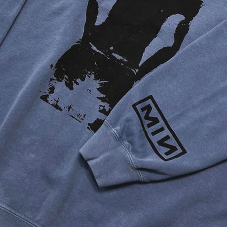 BOOTLEG CREW SWEAT(A MAN'S SHADOW)STAIN
