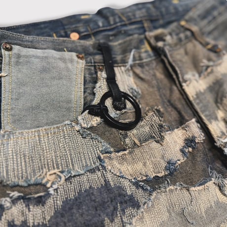 100 YEARS WORK STRAIGHT JEANS INSIDE-OUT (501c)