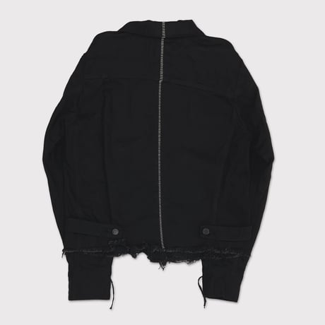 Deconstructed Denim Trucker(KOJIMA) BLACK