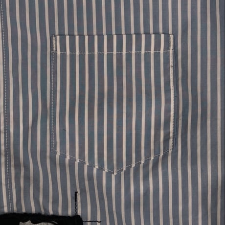 Bootleg Stripe Shirts With Patched(MIN) SAX