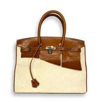TIMELESS MOINS BAG COMBINATION(VINTAGE GERMAN CANVAS)BROWN 403