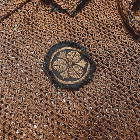 TIMELESS  KAMON ALOHA SHIRT(RASCHEL LACE)  BROWN