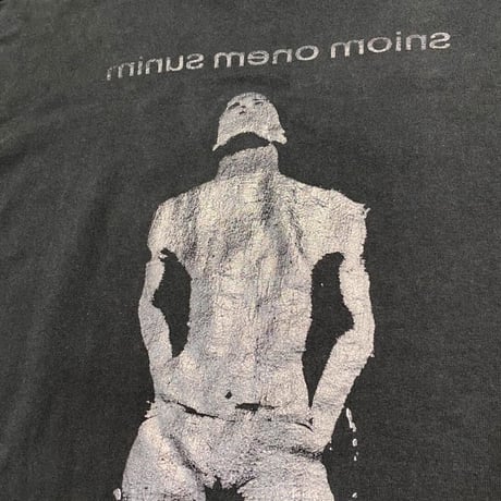 BOOTLEG TEE(A MAN'S SHADOW)BLACK