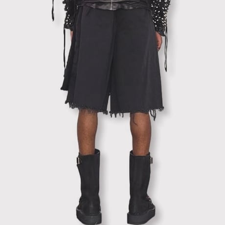 Twist Work Short With Skirt(AGED TWILL) AGED BLACK
