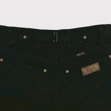 Twist Seam Lot.20617 R&D(100YEARS DENIM) BLACK
