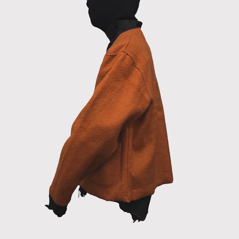 Cut Off 1B Cardigan(NEEDLE SHAGGY MOHAIR) EXIST