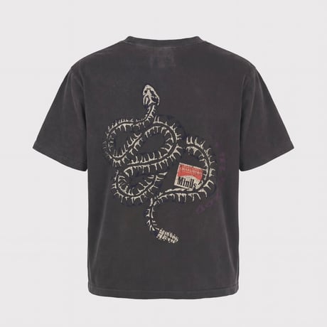 Bootleg Pocket Tee(NOTHING)10YEARS BLACK