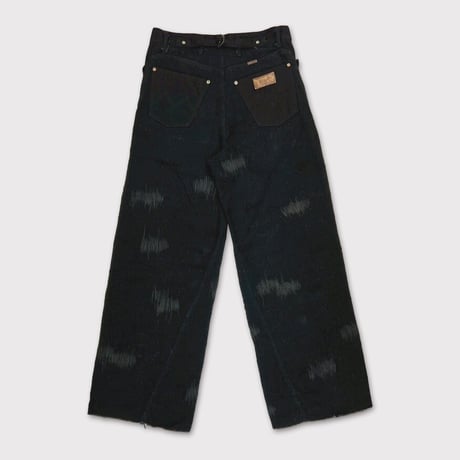 Twist Seam Lot.20603T R&D(100YEARS DENIM) BLACK