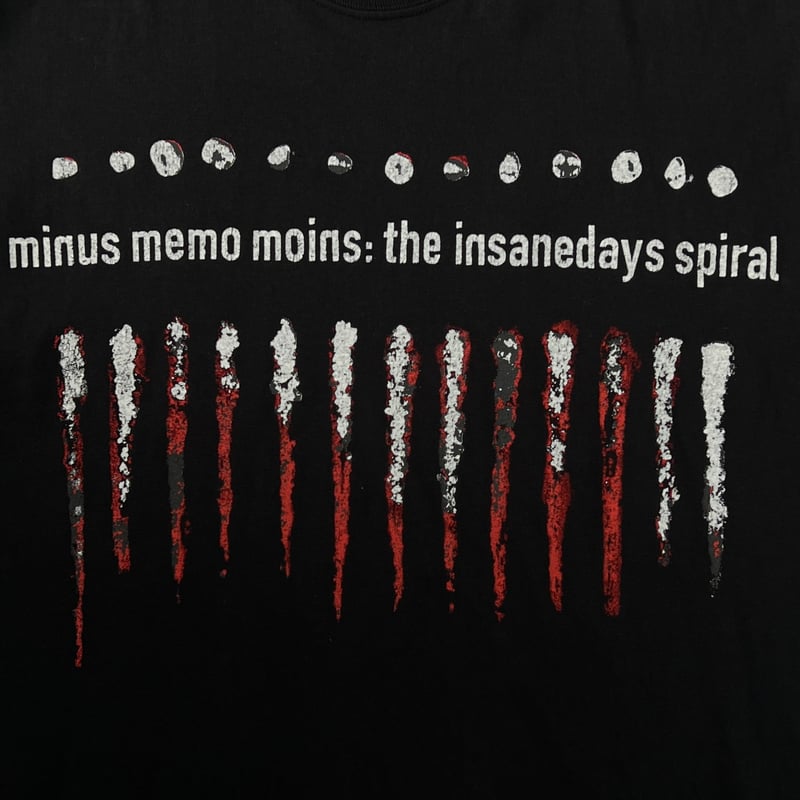 Bootleg Tee(ERROR S)5YEARS BLACK | MINUS OFFICI