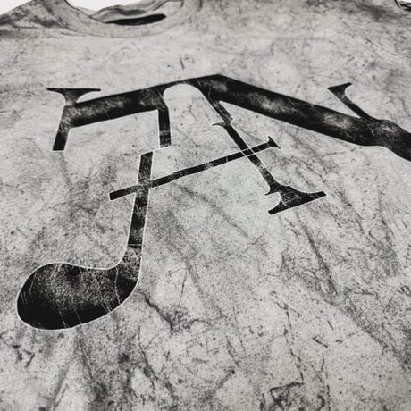 BOOTLEG TEE(CHAOS001)SPLASH DYED SHADOW
