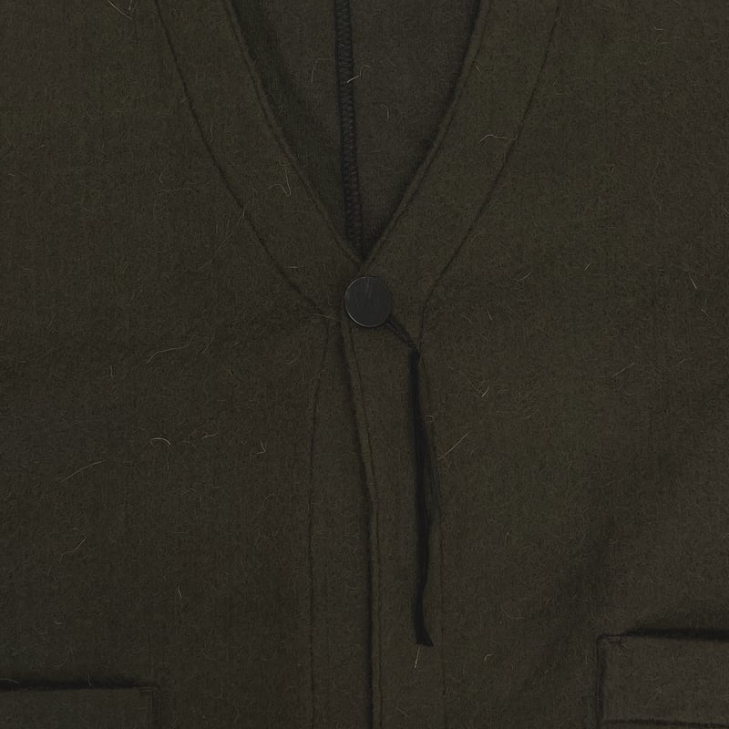 トップス minus Timeless CutOff 1B Mohair Cardigan TIMELESS CUT OFF 1B MOHAIR CARDIGAN MIDNIGHT(I